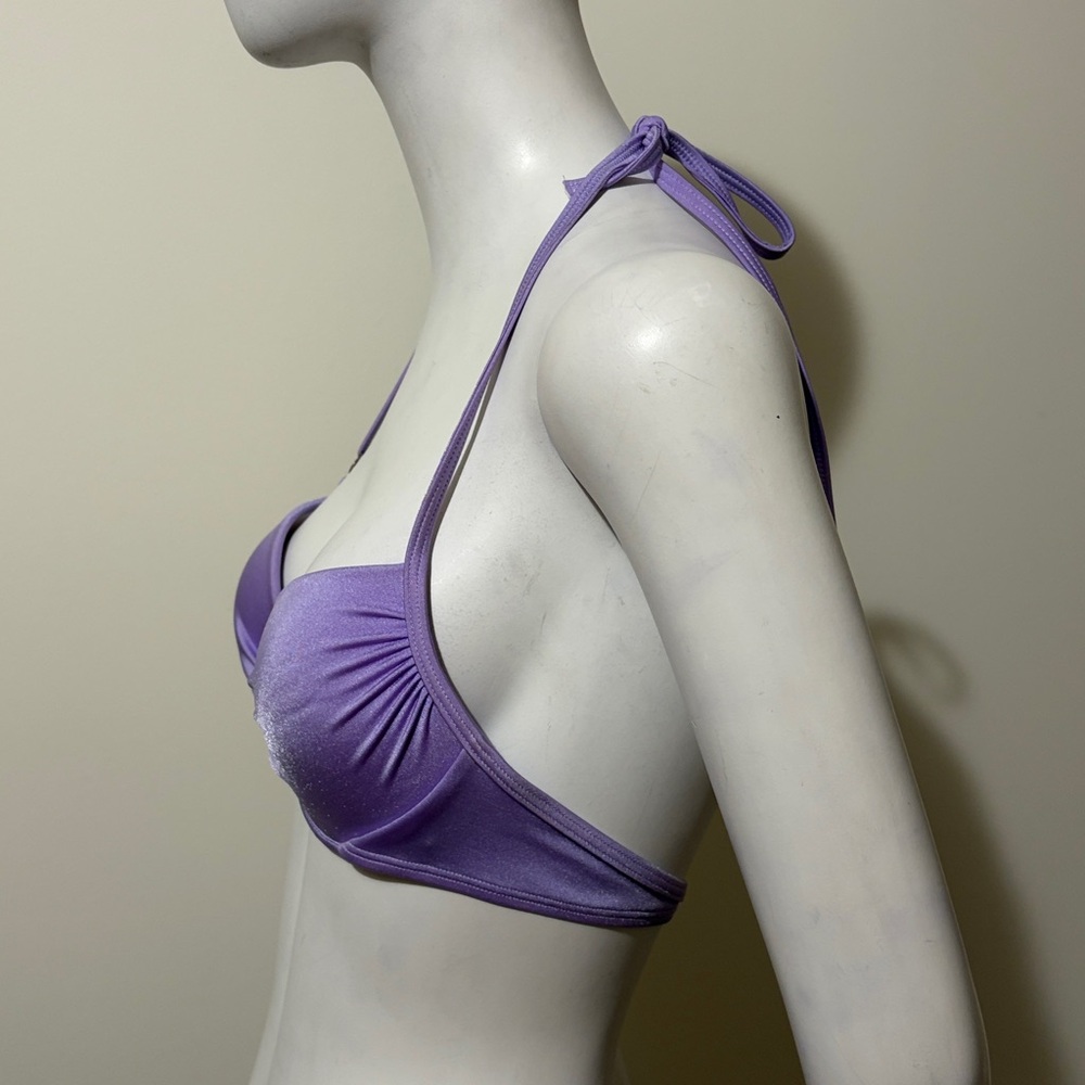 Victoria's Secret Lavender Twist Push Up Bikini Top Size 36A - Picture 7 of 9